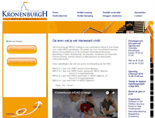Tablet Screenshot of kb-opleidingen.nl